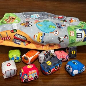 Colorful Vehicle Playset for Kids